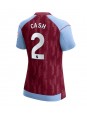 Billige Aston Villa Matty Cash #2 Hjemmedrakt Dame 2023-24 Kortermet